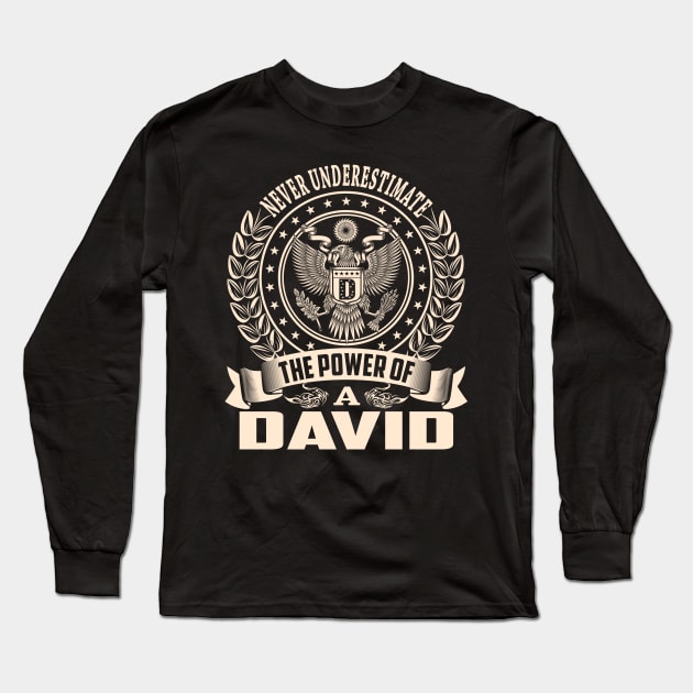 DAVID Long Sleeve T-Shirt by Darlasy